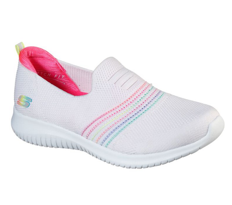 Skechers Dam Vita/Olika Färger Slip On - Ultra Flex - Serene Aura - Sverige (XNUIZ-8653)